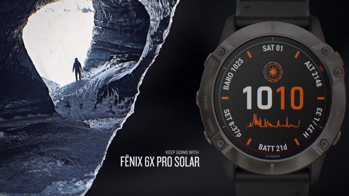 El nuevo Fenix 6X Pro Solar