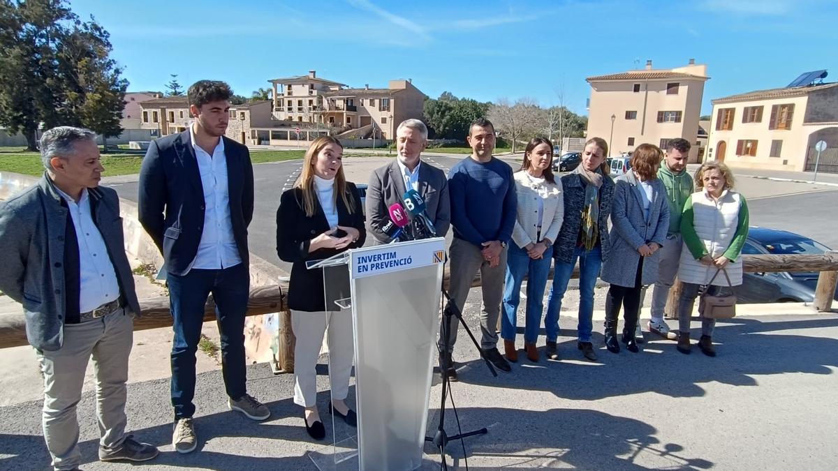 Prohens presidió la visita institucional en Sant Llorenç