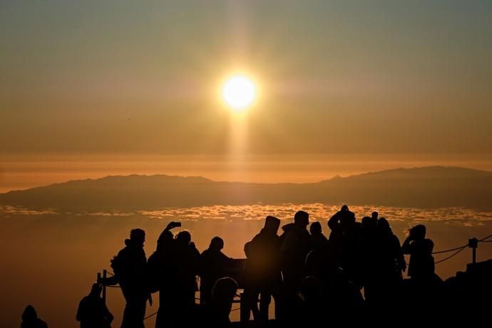 Un atardecer en la 'azotea' de España