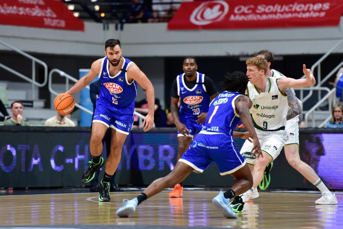 UCAM Murcia-Unicaja, en imágenes
