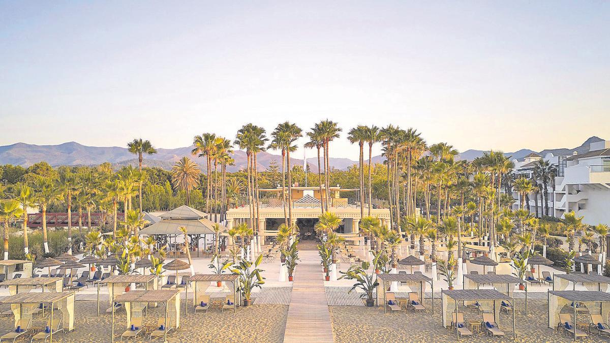 Vista del Anantara Villa Padierna.