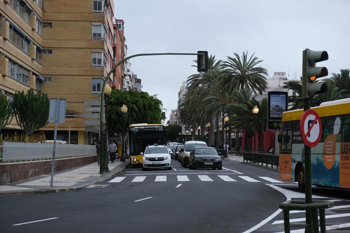 Imagen de archivo del Paseo Tomás Morales