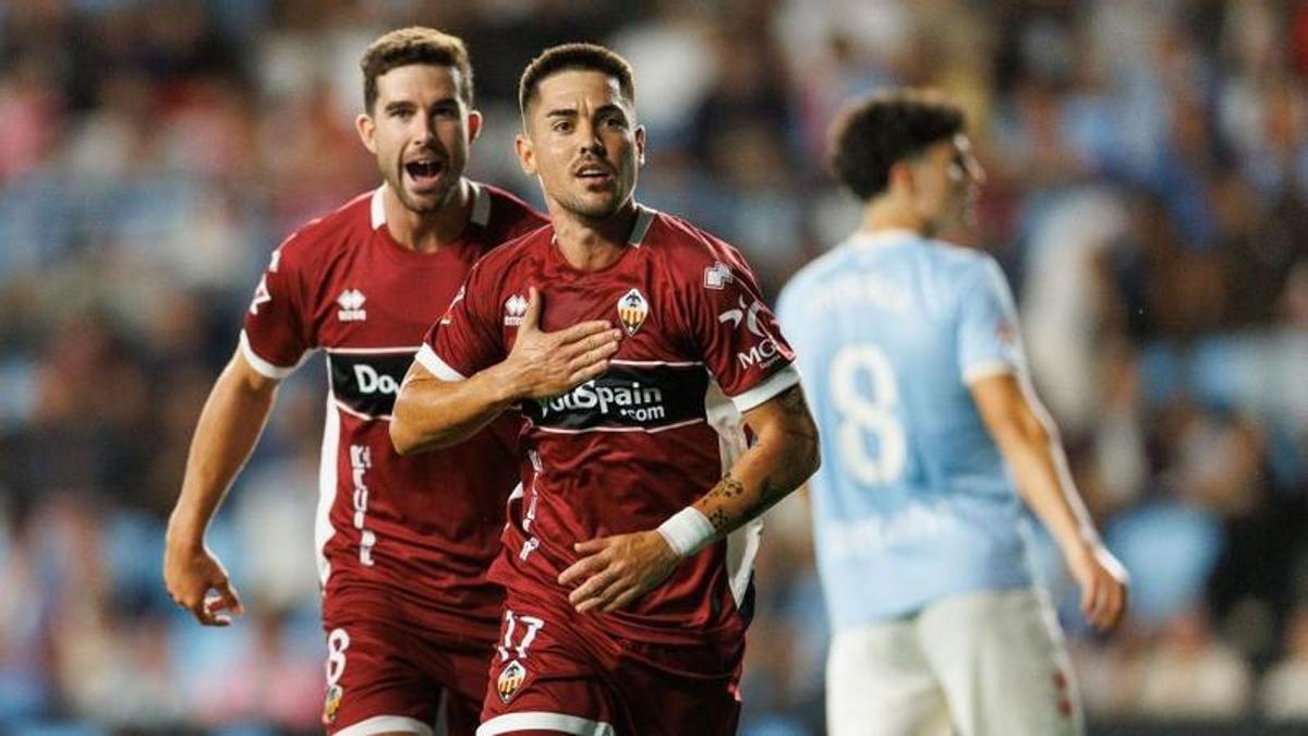 Fran Castillo celebra el primer tanto