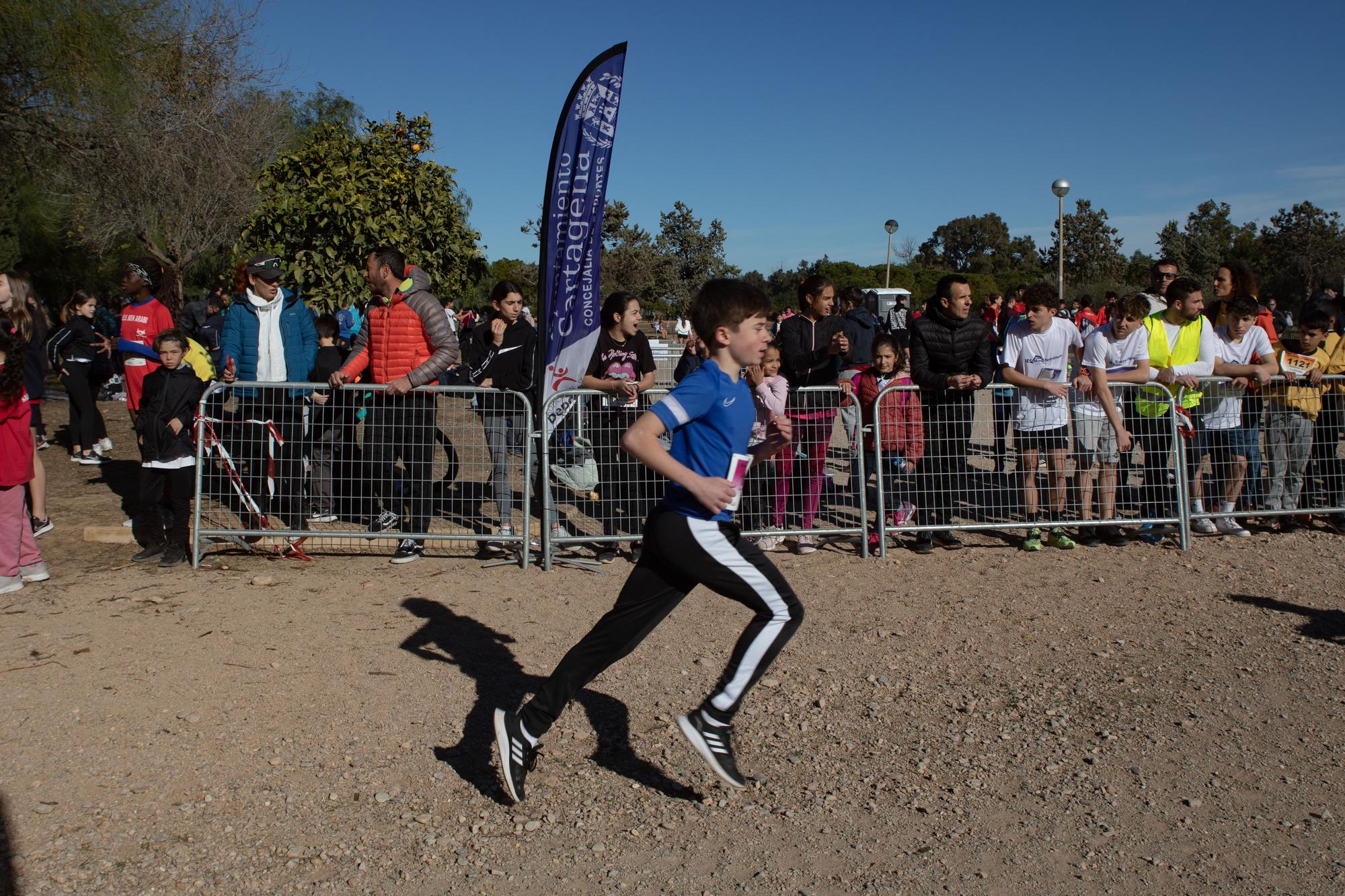 Las imágenes del Cross Escolar en Cartagena