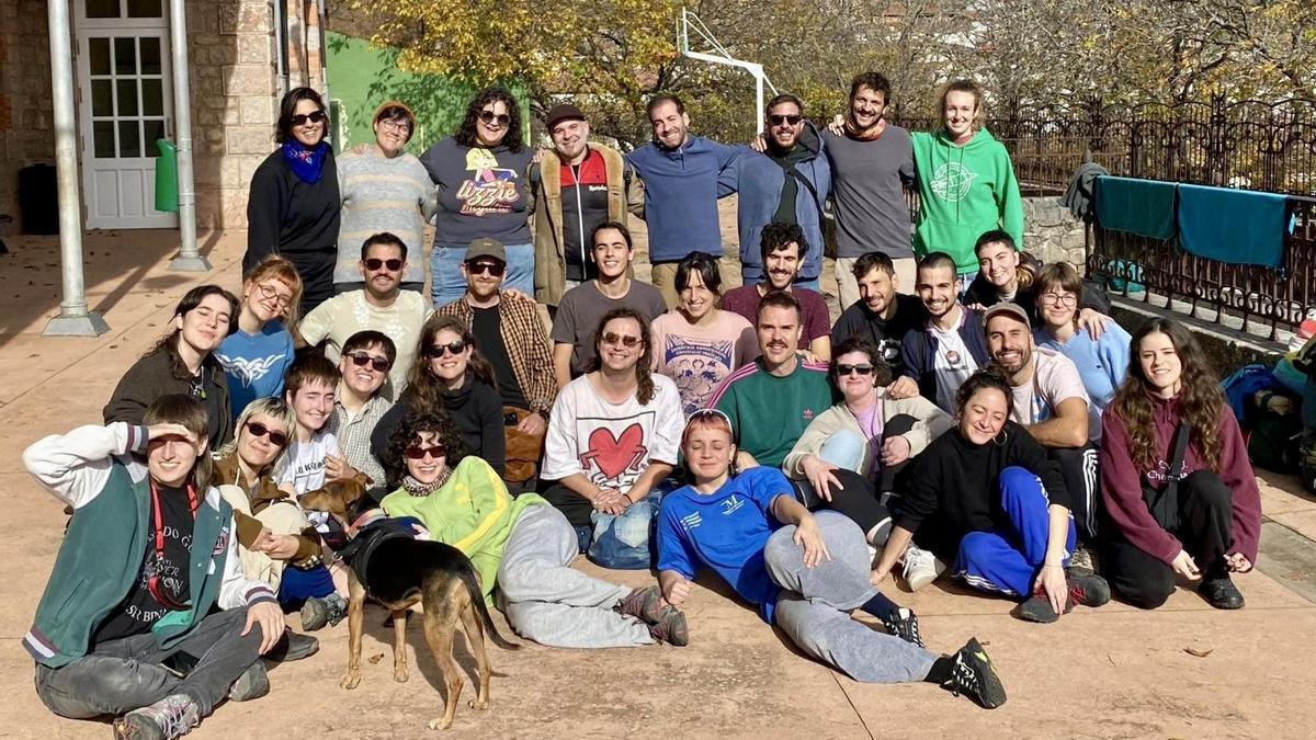 Paerticipantes en el encuentro Orgullos Rurales.