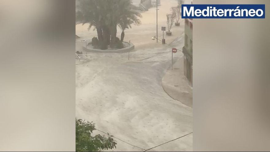 Intensas granizadas en l'Alcora