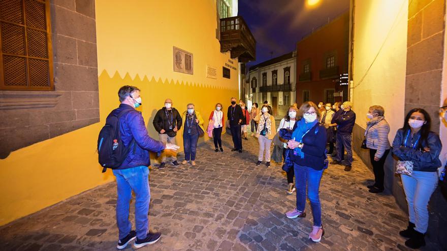 Recorrido teatralizado de ayer por las calles de Vegueta