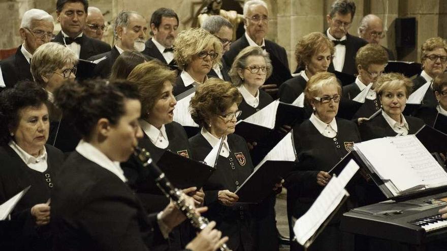 Un momento de la interpretaciónd el Panic Angeliculos de César Franck.