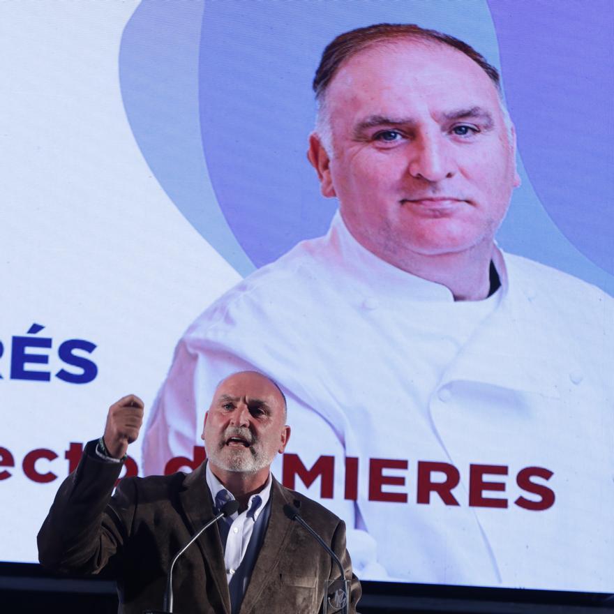 José Andrés, aclamado en Mieres, en su ruta didáctica por Asturias de la mano de los Premios Princesa