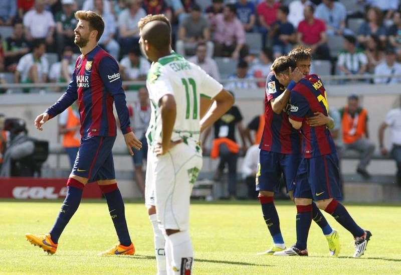 Las imágenes del Córdoba 0-8 Barça