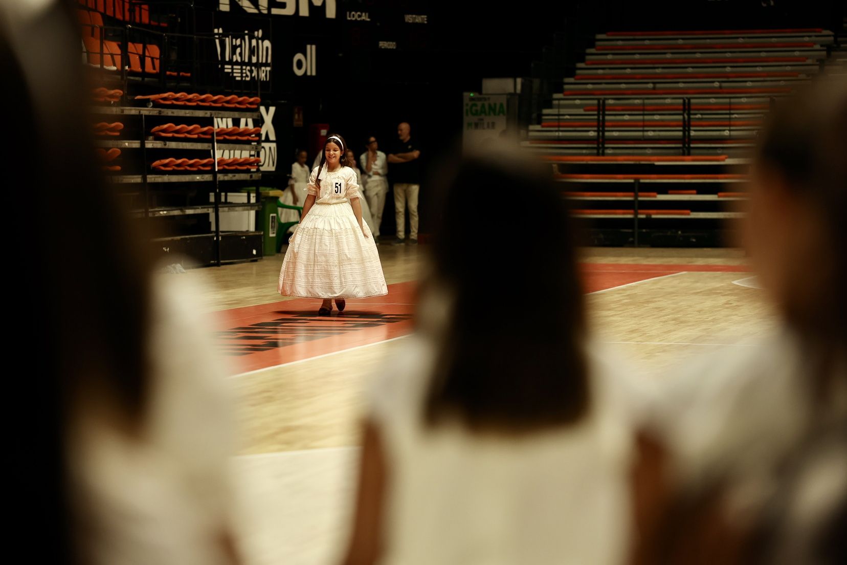 Asi ha sido el ensayo de la elección de candidatas a Falleras Mayores de València 2026