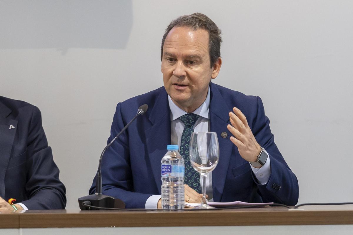José Ignacio García Pérez, rector de la UNIA.