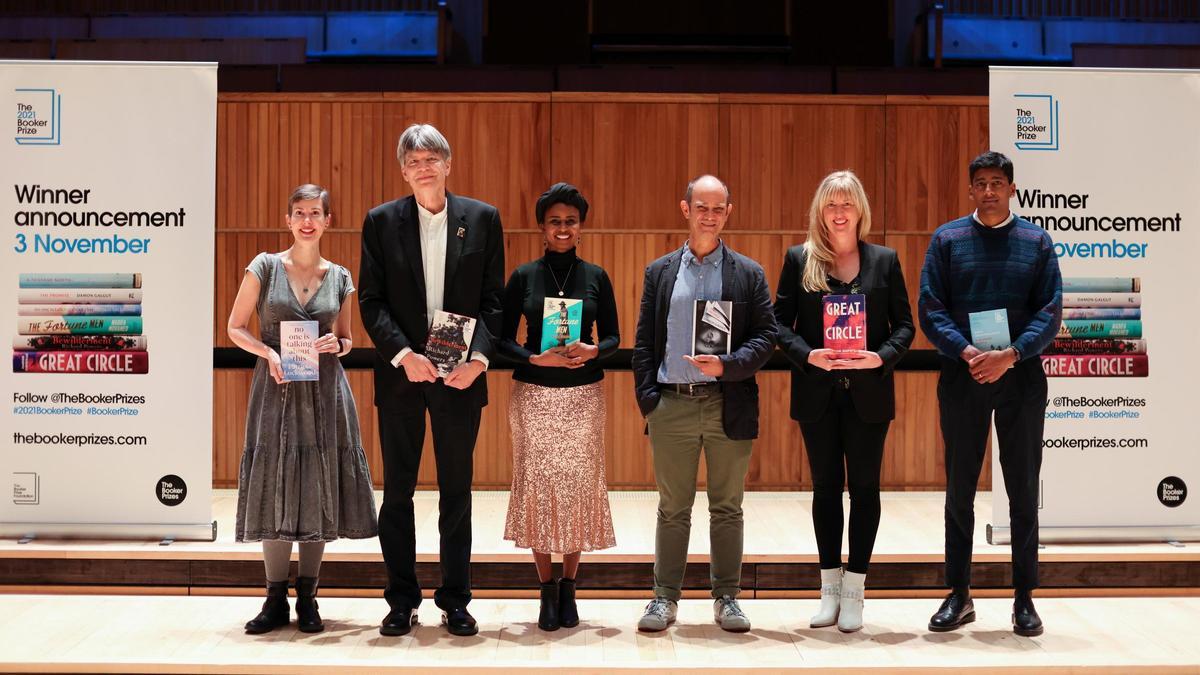 Photo-call de los autores nominados para el premio Booker