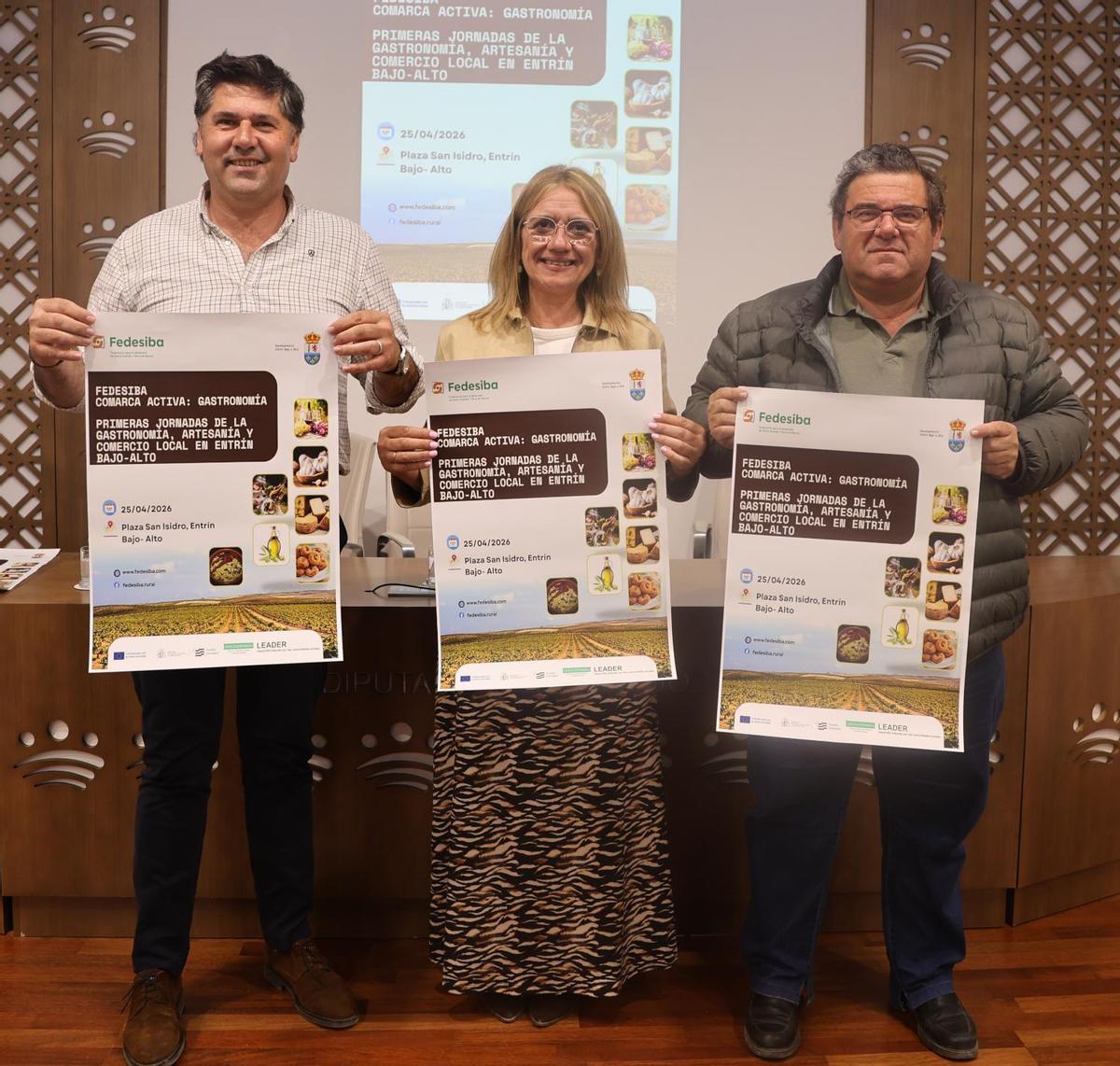 Acto de presentación de las jornadas en la sede de la diputación.
