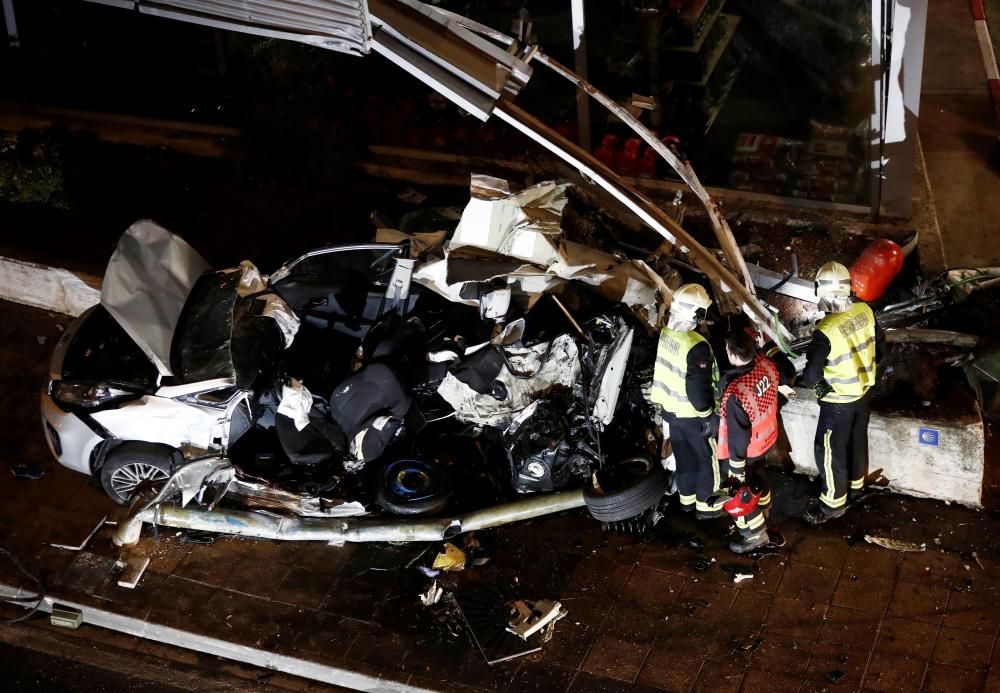 Accidente de autobús en Navarra.