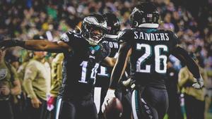 Los Eagles celebran su victoria