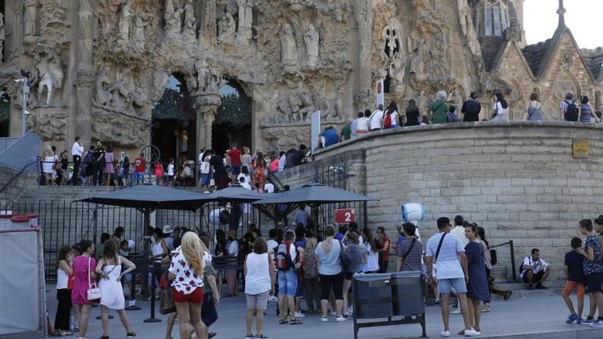 España recibió casi 46,9 millones de turistas extranjeros hasta julio