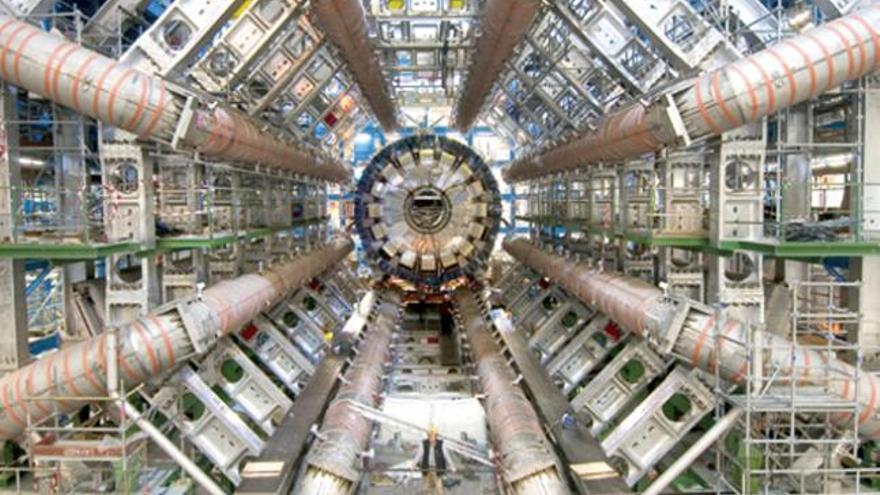 Imagen del acelerador de partículas.