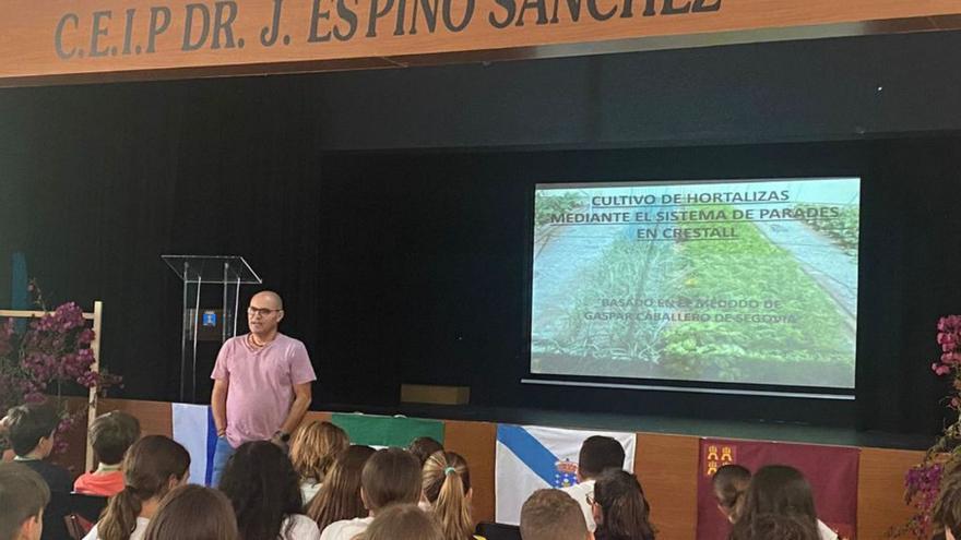 Los alumnos conocen el cultivo de hortalizas local. | L.O.