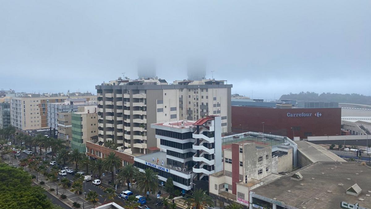 Borrasca Óscar: 'Un paseo por las nubes' de Canarias