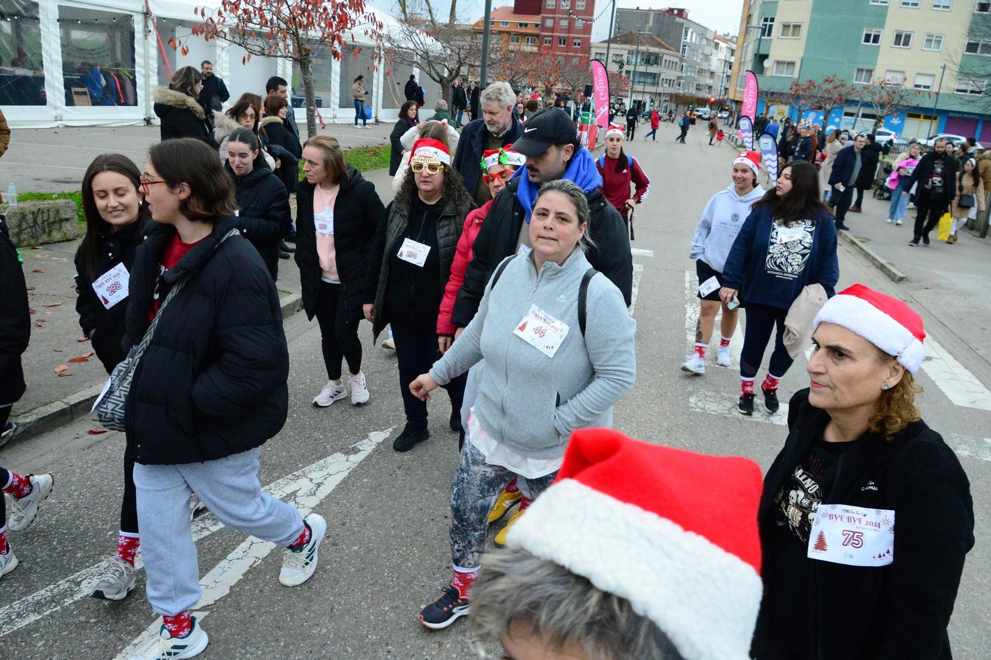 La carrera San Silvestre "Bye bye 2024" de Bueu en imágenes