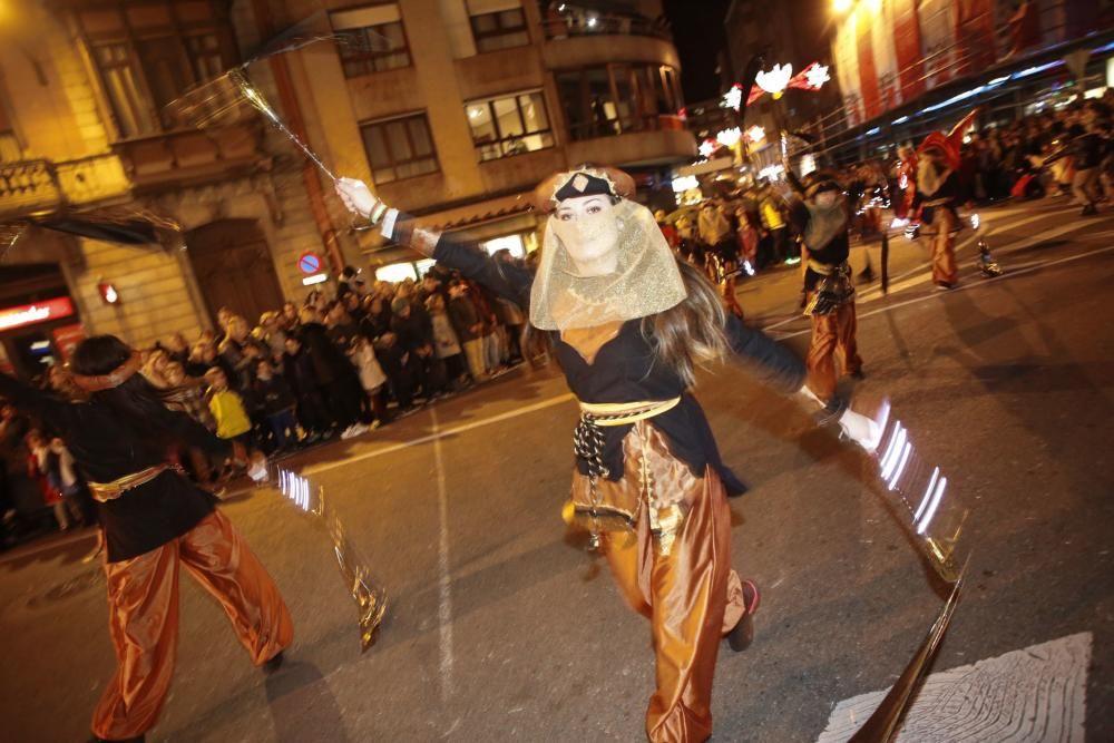 Cabalgata de los Reyes Magos en Avilés