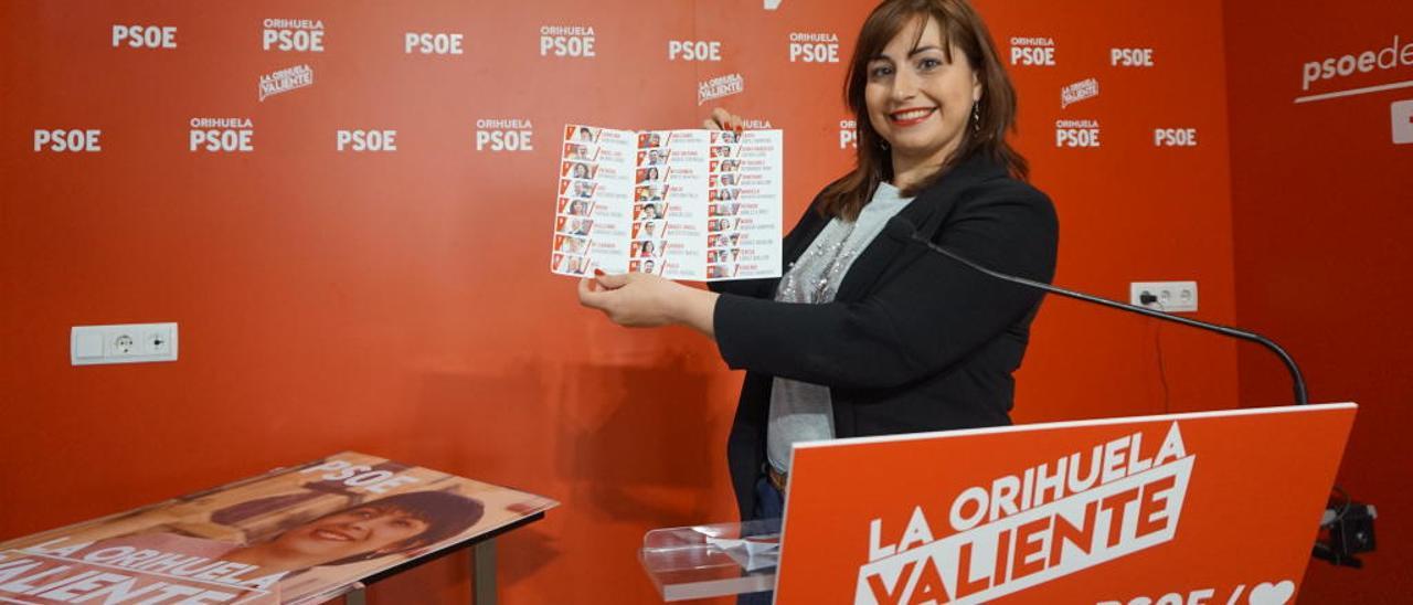 María García: «Ser socialista en Orihuela siempre ha sido de valientes»