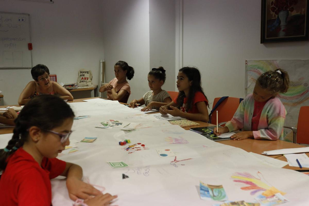 Zamora. Taller de creatividad en la Alhóndiga Zamora. Taller de creatividad en la Alhóndiga