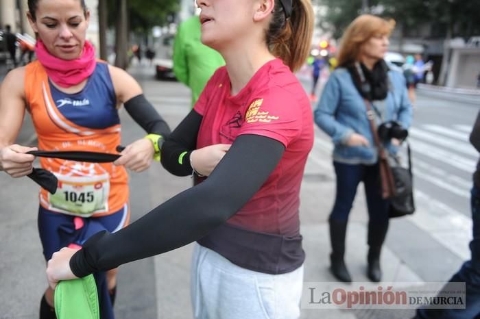 Salida Maratón y Media Maratón de Murcia