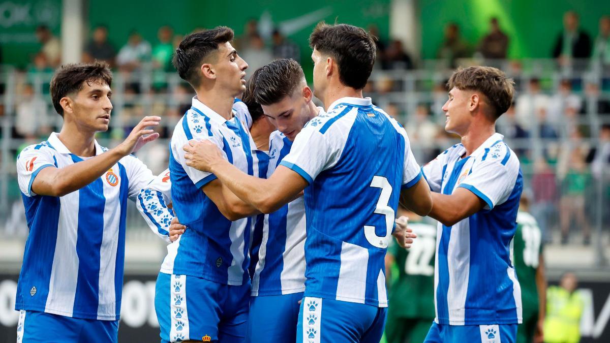 El Espanyol ganó con un solitario gol de Roberto Fernández al Wolfsburgo