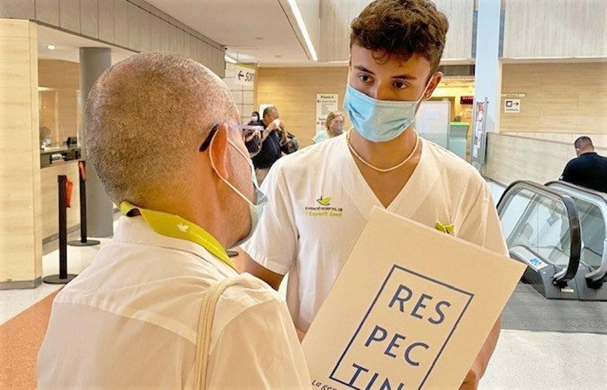 L’Esperit Sant de Santa Coloma impulsa una campanya per promoure el bon tracte a les persones grans L’Esperit Sant de Santa Coloma impulsa una campanya per promoure el bon tracte a les persones grans