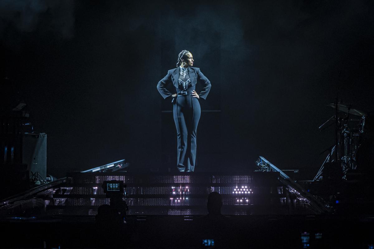 Concierto de Alicia Keys en el Palau Sant Jordi de Barcelona