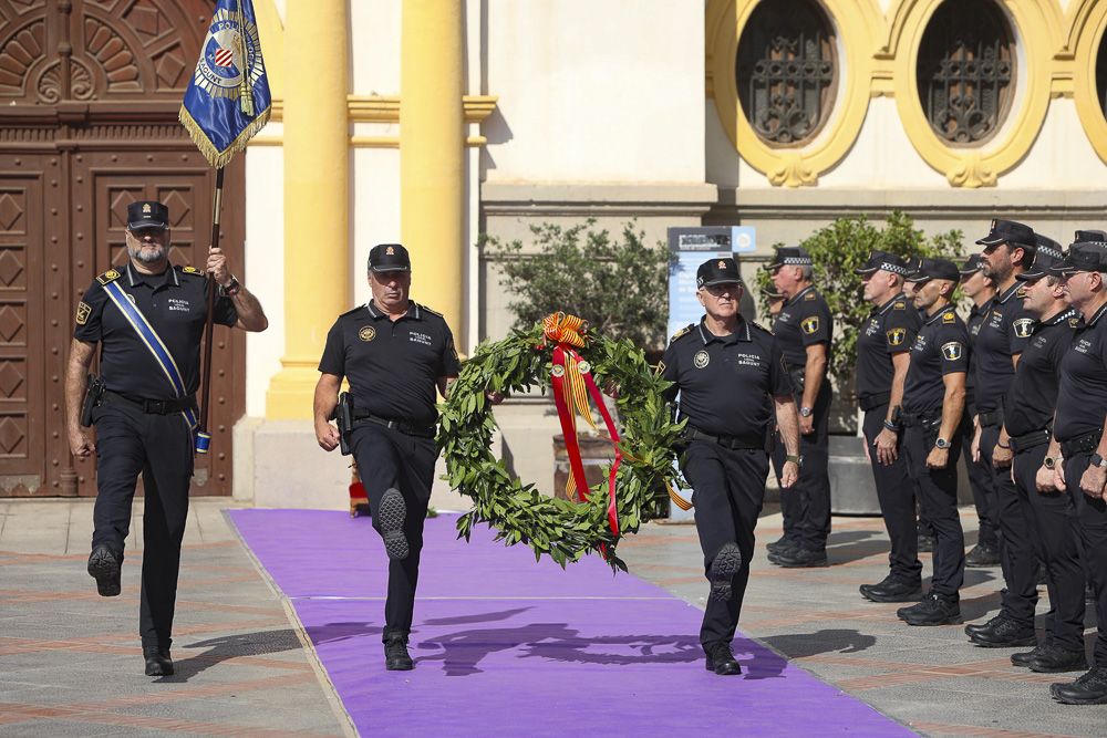 Así ha transcurrido el acto institucional de la Policía Local en el Port de Sagunt