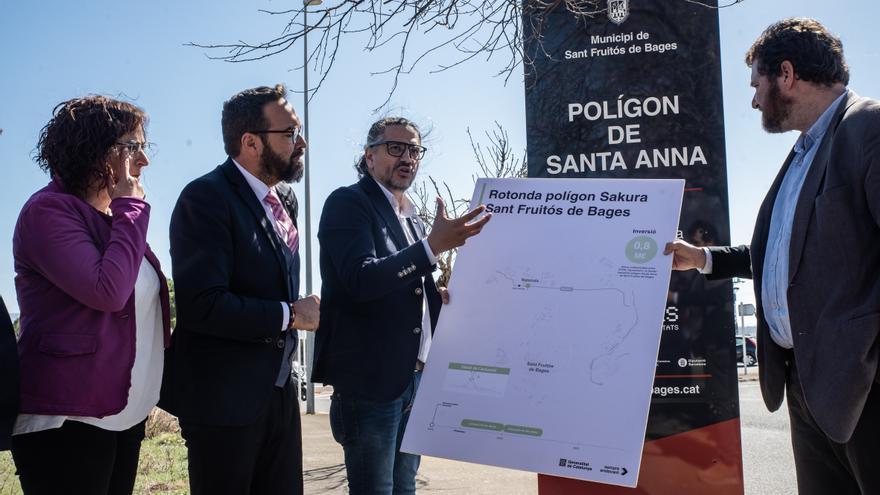 Sant Fruitós tindrà l’any vinent una rotonda d’accés al polígon de Santa Anna