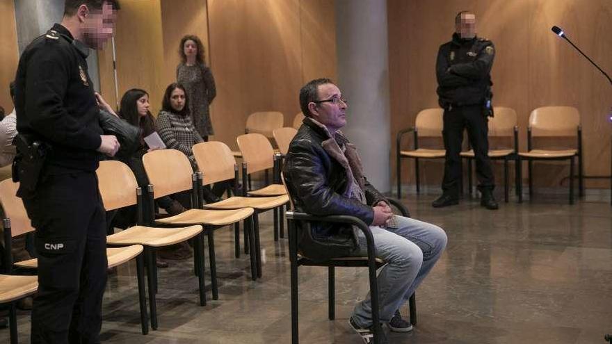 José Luis Díaz Ramos, ayer, durante el juicio en la Audiencia Provincial.