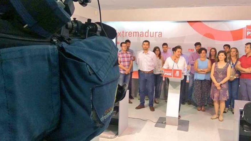 Eva Pérez aboga por un PSOE que impulse el progreso en Extremadura