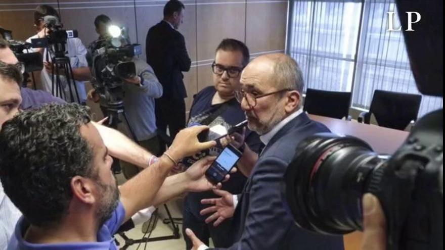 Enrique Moreno: "Como presidente del CB Gran Canaria, pido un poco de paciencia"