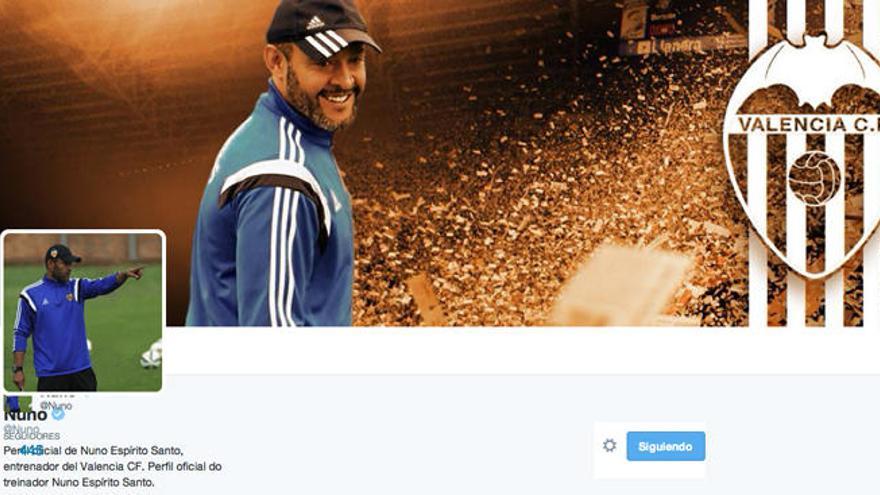 Nuno ya tiene cuenta de Twitter