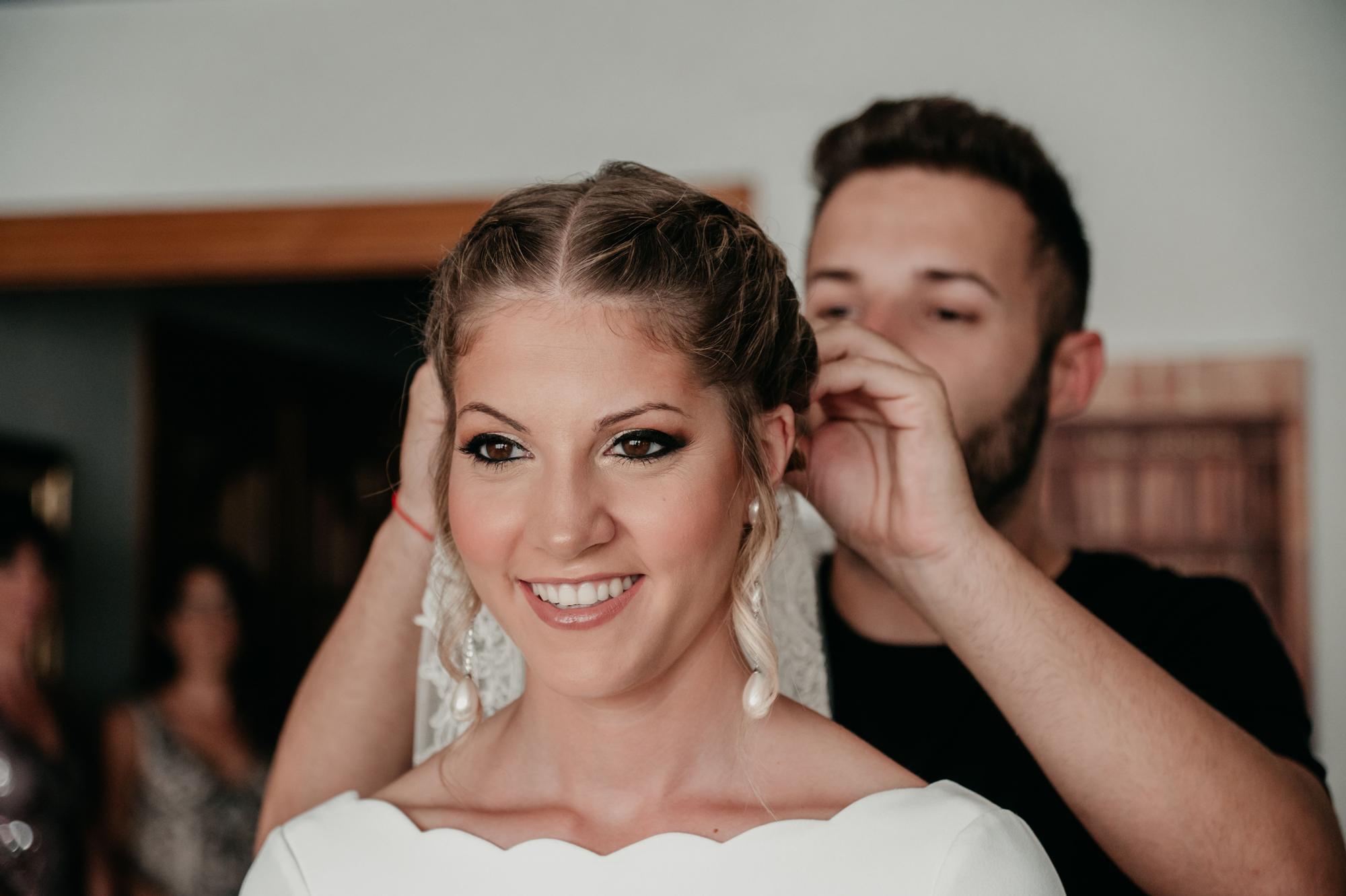 Boda de Andrea Cea, corte de honor de los años 2020 y 2021