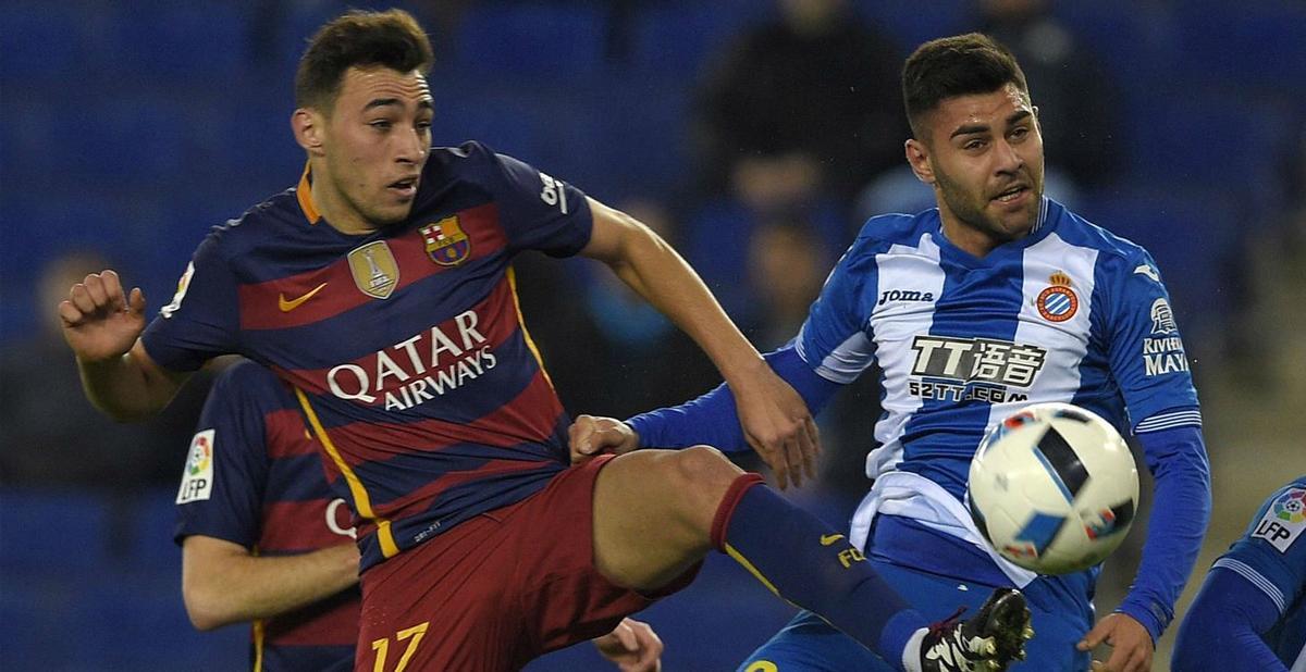 El doblete de Munir que acabó con el Espanyol en Copa