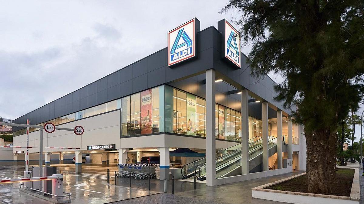 Nueva tienda de ALDI en la avenida Carlota Alessandri de Torremolinos.