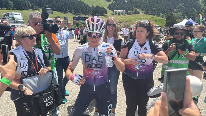 Paula Blasi llega al Tour castigada de gregaria
