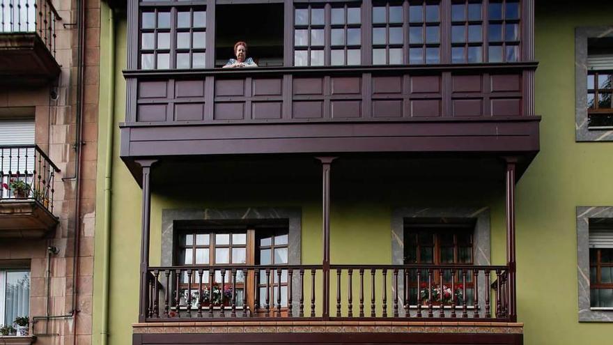 El restaurante Casa Carreño, ayer, cerrado al público.