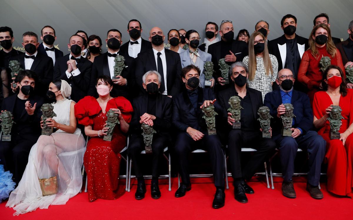 Fotos de los premiados en la gala de la 36 edición de los Premios Goya 2022