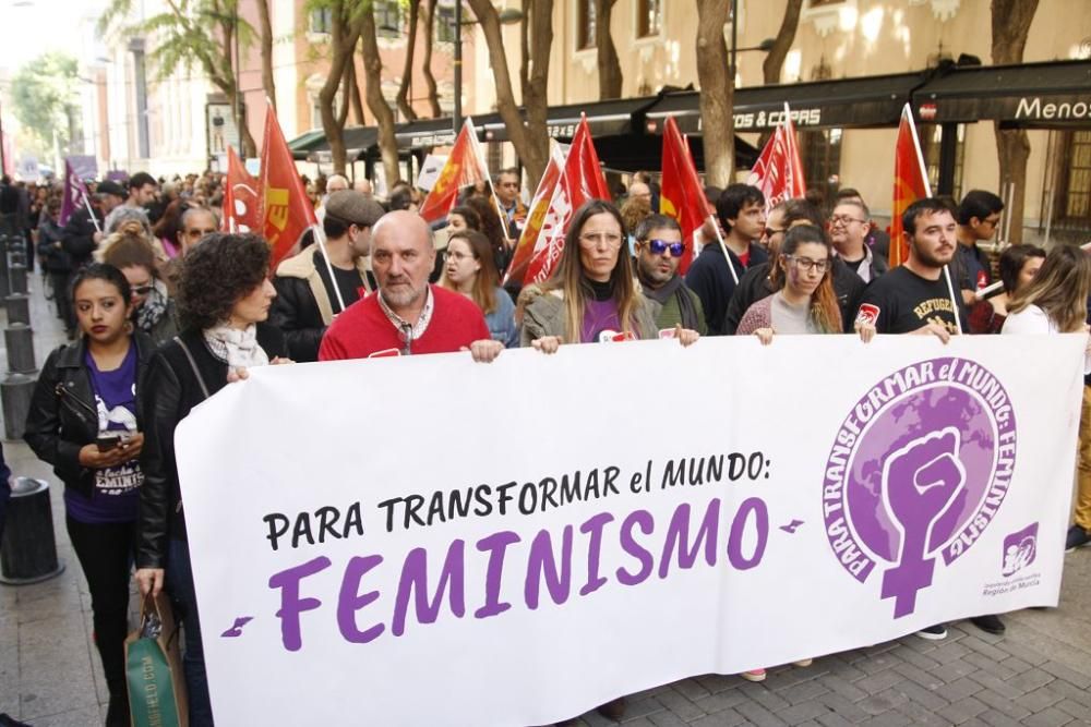 Manifestación en Murcia por el día contra la violencia de género