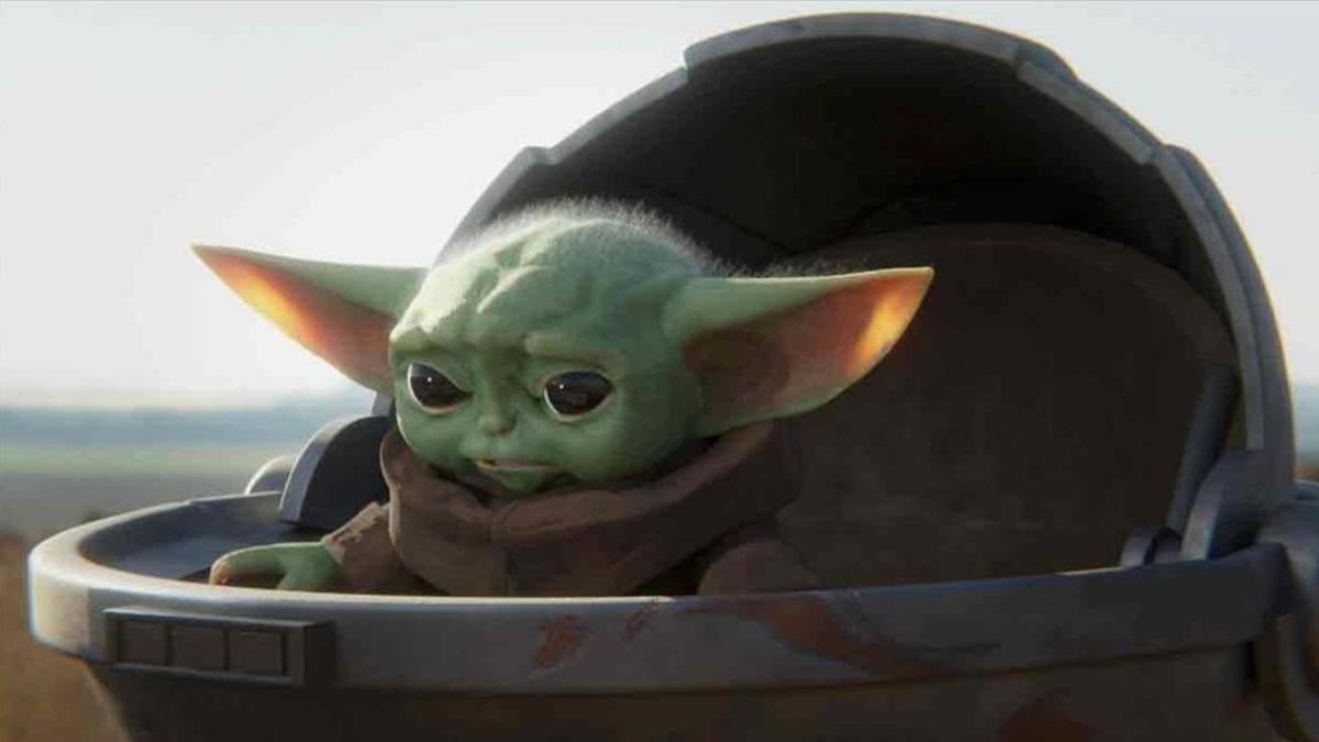 El personaje 'baby Yoda' de la serie de Disney+ 'The Mandalorian'.
