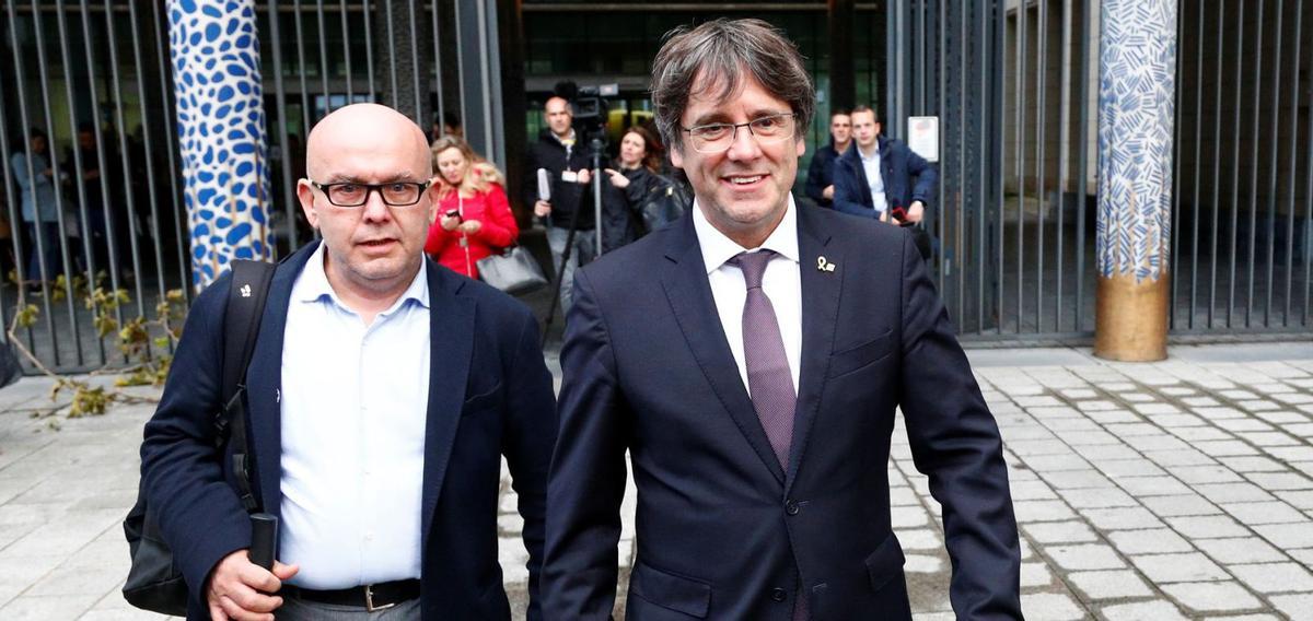 Redondo va canviar de criteri sobre Puigdemont al parlar amb el seu superior