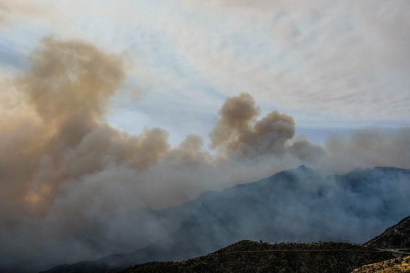 Incendio en Valleseco