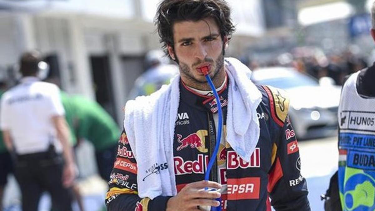 Sainz, piloto de Toro-Rosso- ve en Alonso un modelo a seguir