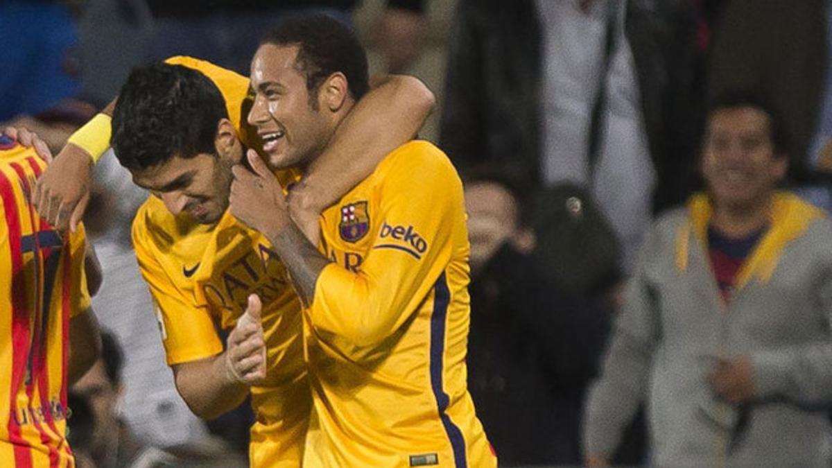 Suárez y Neymar acompañarán a Messi en el tridente ofensivo del FC Barcelona